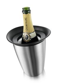 Active Cooler Champagne Elegant, Stainless Steel - Gift Box of 1